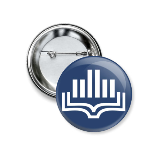 Значок 37мм с принтом ЛГПУ