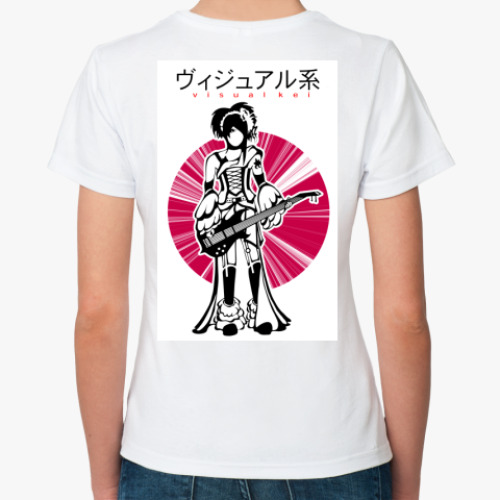 Классическая футболка с принтом Visual kei 5