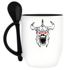 Кружка с ложкой