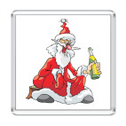 Магнит 6.5 x 6.5 см Дед Мороз