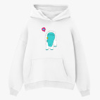 Толстовка худи оверсайз