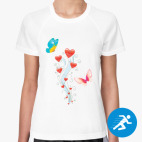 Женская спортивная футболка