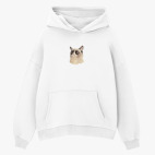 Толстовка худи оверсайз