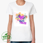 Женская футболка органик