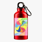 Металлическая бутылка 400 мл UV-DTF