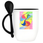 Кружка с ложкой