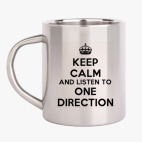 Кружка металлическая