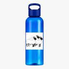 Прозрачная спортивная бутылка