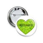 Значок 37 мм Love Ireland