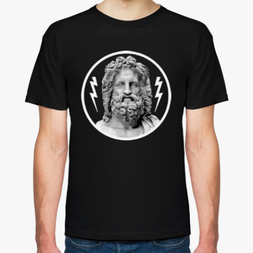 Футболка с принтом ''Зевс'', ''Supreme'', ''God''