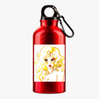 Металлическая бутылка 400 мл UV-DTF