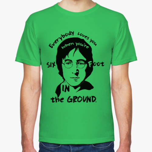 Футболка с принтом John Lennon