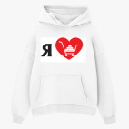 Толстовка худи оверсайз