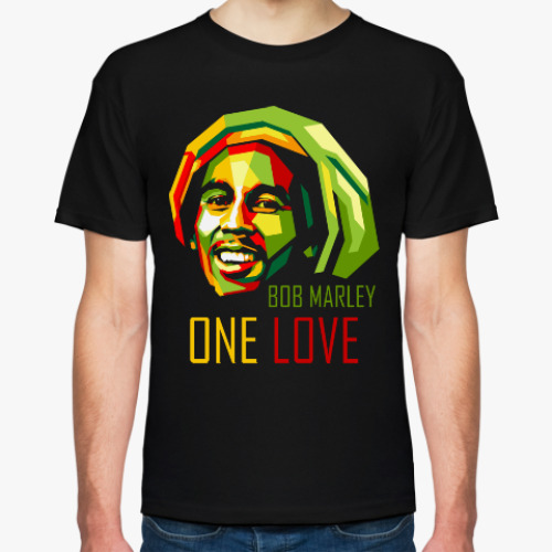 Футболка с принтом Боб Марли