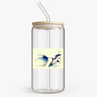 Банка с бамбуковой крышкой