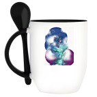 Кружка с ложкой