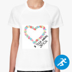 Женская спортивная футболка