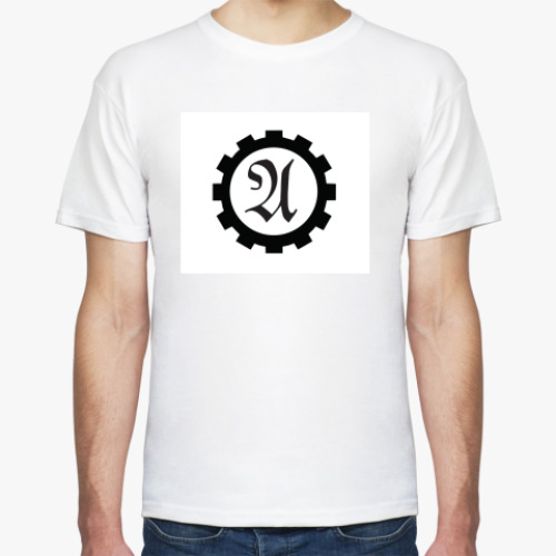 Футболка с принтом А-rbeit