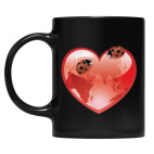 Кружка цветная UV-DTF