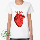 Женская футболка органик