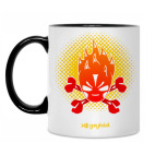 Кружка двухцветная