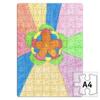 Пазл  'Яркий цветок'