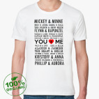 Мужская футболка органик