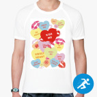 Мужская спортивная футболка