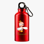 Металлическая бутылка 400 мл UV-DTF