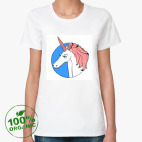 Женская футболка органик