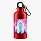 Металлическая бутылка 400 мл UV-DTF