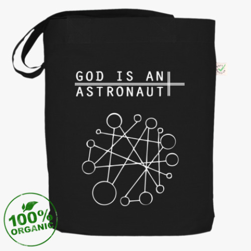 Сумка шоппер с принтом God Is An Astronaut