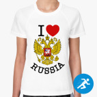 Женская спортивная футболка