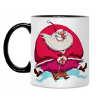 Кружка двухцветная