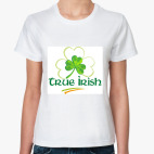 Классическая женская футболка true irish