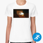 Женская спортивная футболка