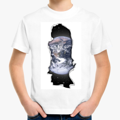 Детская футболка с принтом Человеческая душа