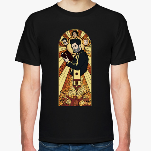 Футболка с принтом Церковь Джесси Кастера