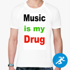 Мужская спортивная футболка