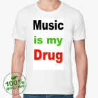 Мужская футболка органик