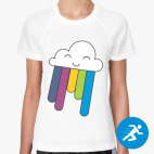 Женская спортивная футболка