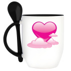 Кружка с ложкой