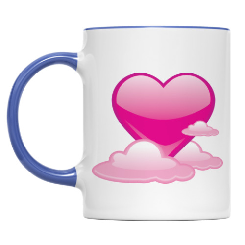 Кружка с принтом Сердце