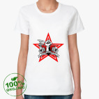 Женская футболка органик