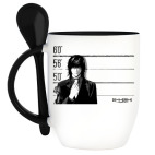 Кружка с ложкой