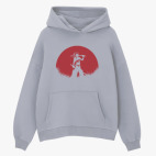 Толстовка худи оверсайз