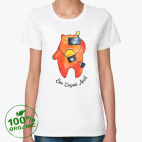 Женская футболка органик