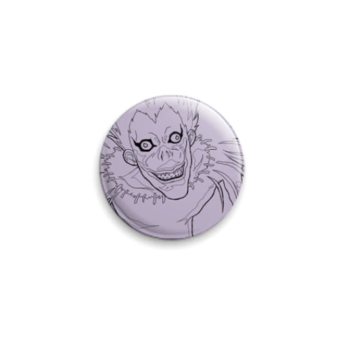Значок 25мм с принтом Ryuk, Death Note