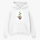 Толстовка худи оверсайз