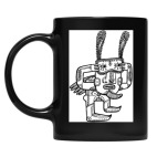 Кружка цветная UV-DTF